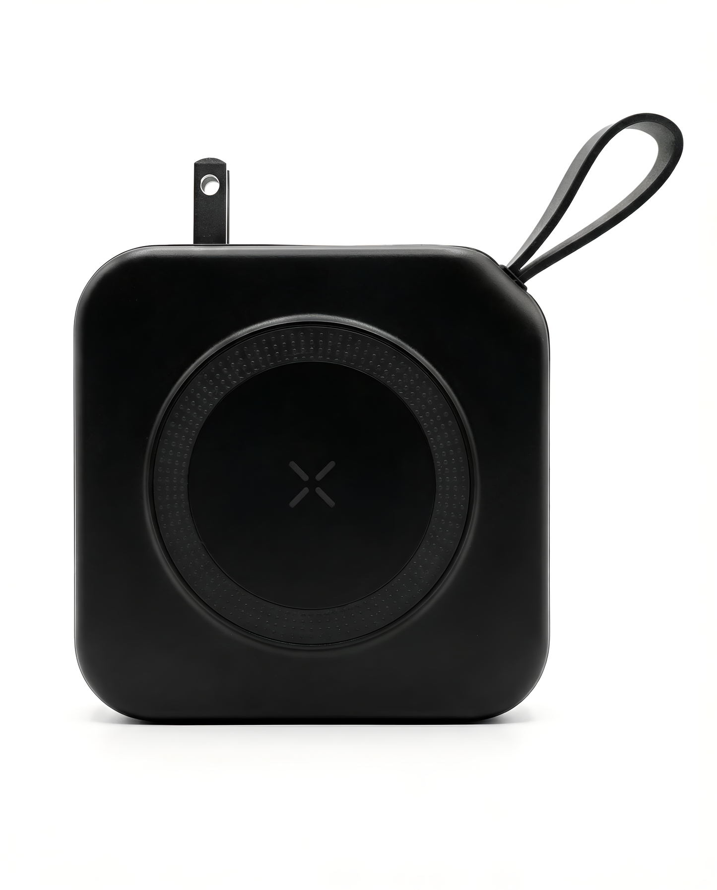 JuiceUp 5in1 Travel Power Bank | Supports wireless charging | black variant back shot