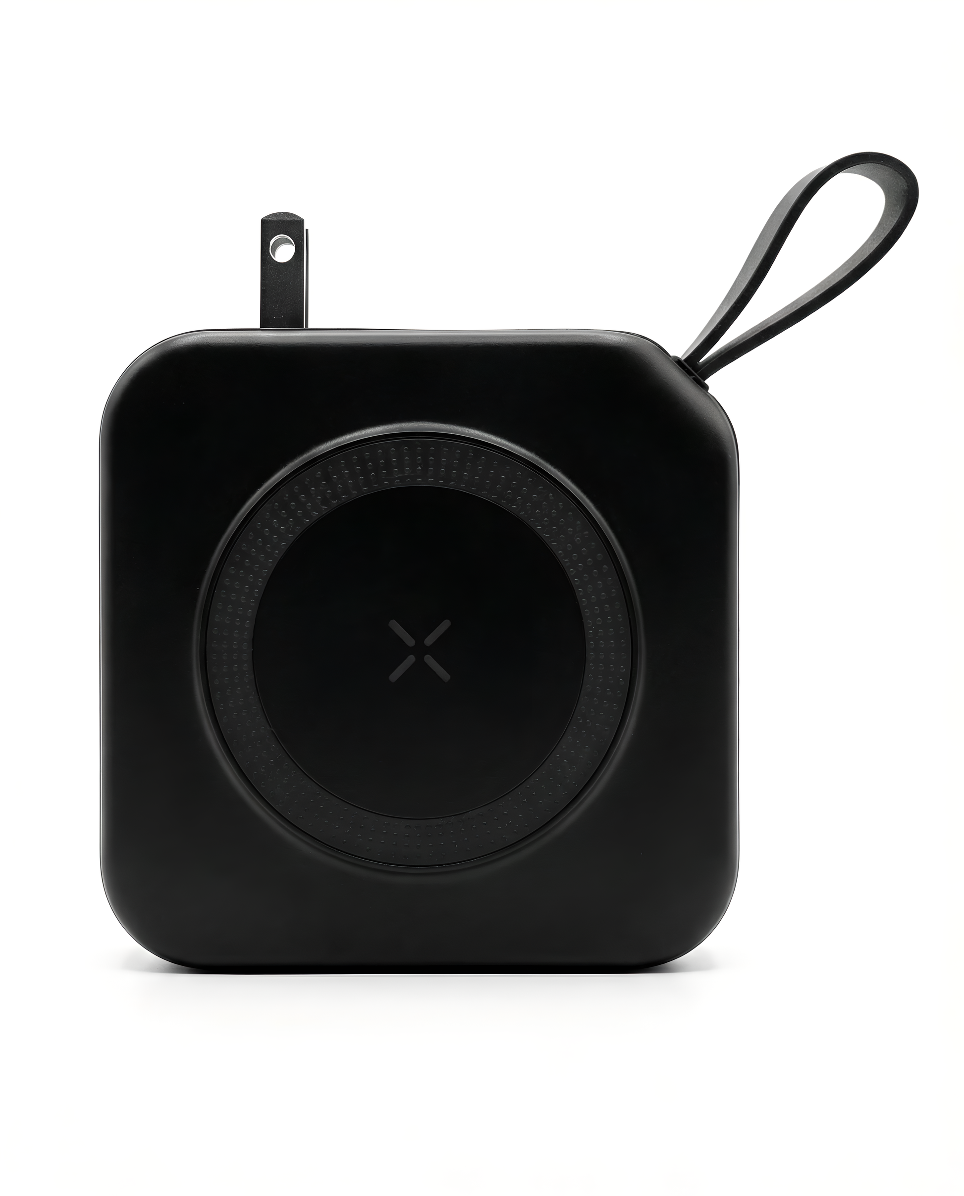 JuiceUp 5in1 Travel Power Bank | Supports wireless charging | black variant back shot